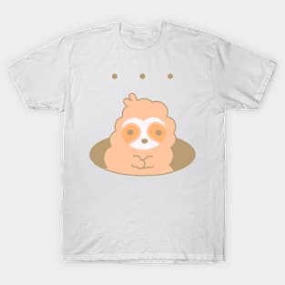 The cute sloth was flustered. T-Shirt